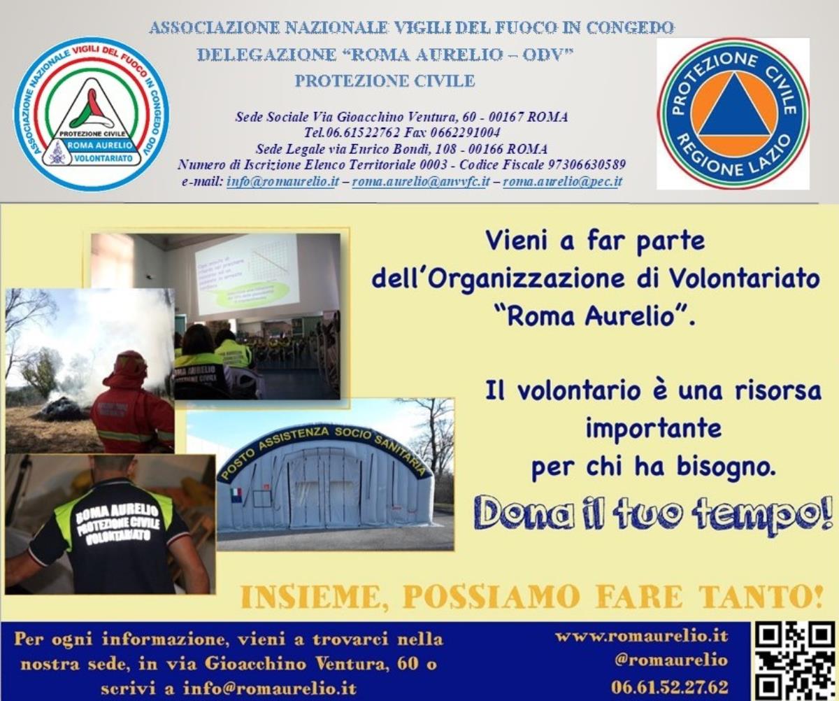 I VOLONTARI e la - Anc Roma-eur volontariato ODV